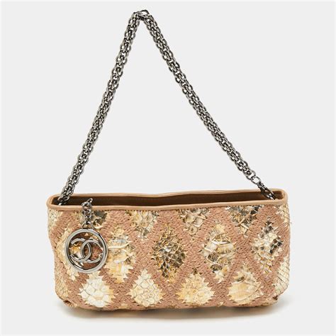 chanel crochet clutch|Chanel clutch with chain price.